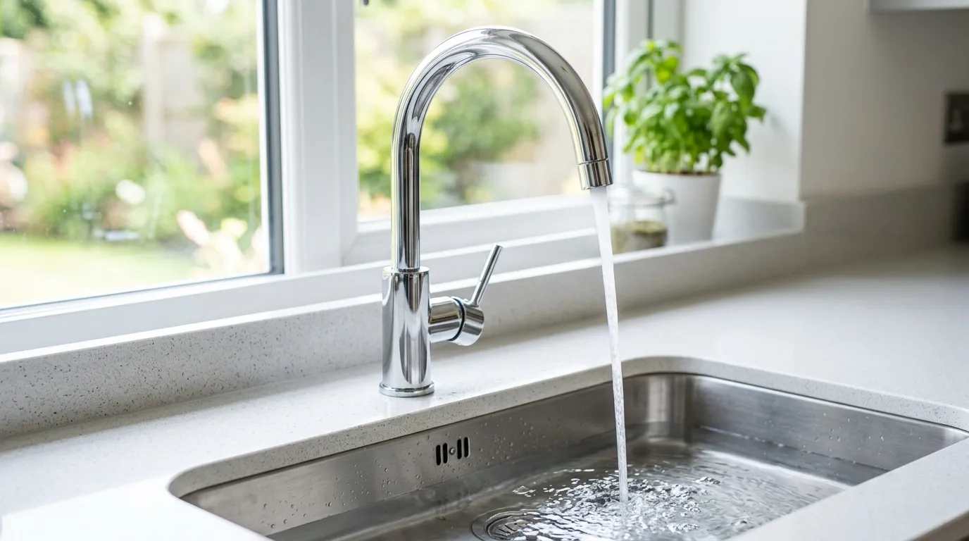 Local Plumbing Master Pros same day plumber fixing a faucet in Round Rock, TX